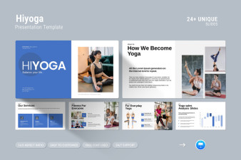 Yoga Keynote Presentation Template