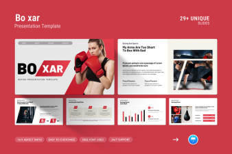 Boxer Boxing Keynote Presentation Template
