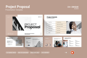 Project Proposal PowerPoint Presentation Template