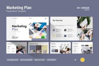 Marketing Plan Google Slides Presentation Template