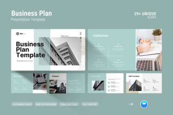 Business Plan Keynote Presentation Template