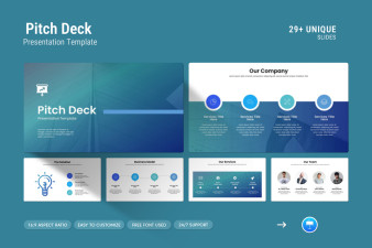 Pitch Deck Keynote Presentation Template