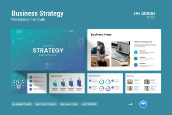 Business Strategy Keynote Presentation Template