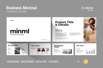 Minimal Google Slides Presentation Template