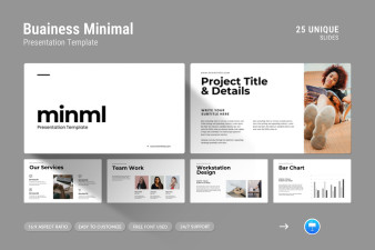 Minimal Keynote Presentation Template