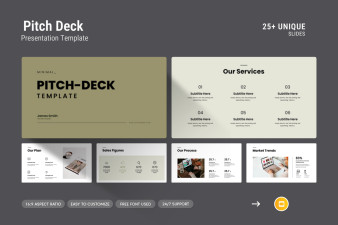 Pitch Deck Google Slides Presentation Template