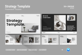 Business Strategy Keynote Presentation Template