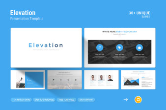 Elevation Google Slides Presentation Template