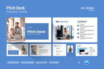 Pitch Deck Keynote Presentation Template