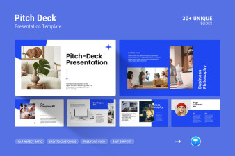 Pitch Deck Keynote Presentation Template