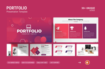 Portfolio Presentation PowerPoint Template