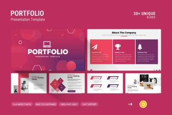 Portfolio Google Slides Presentation Template