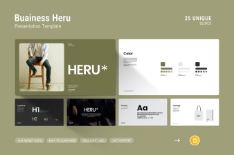 Brand Guidelines Google Slides Presentation Template