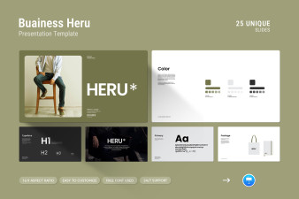 Brand Guidelines Keynote Presentation Template