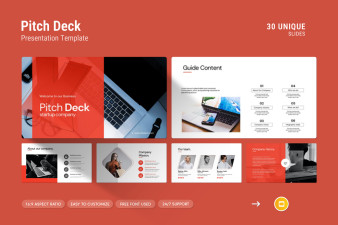 Pitch Deck Google Slides Presentation Template
