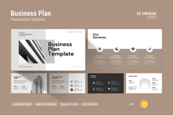 Business Plan Google Slides Presentation Template