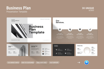 Business Plan Keynote Presentation Template