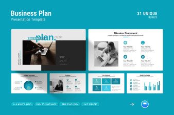 Business Plan Keynote Presentation Template