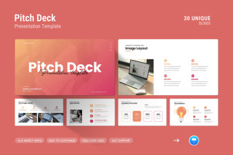 Pitch Deck Keynote Presentation Template