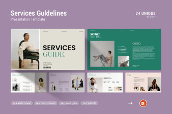 Services Guideline PowerPoint Presentation Template