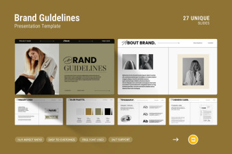 Brand Guideline Google Slides Presentation Template