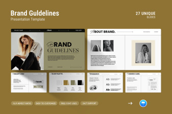 Brand Guideline Keynote Presentation Template