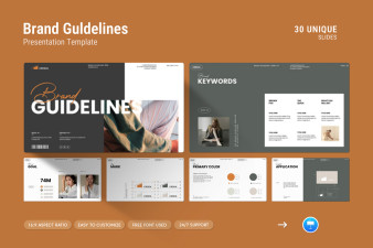 Brand Guideline Keynote Presentation Template