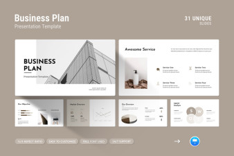 Business Plan Keynote Presentation Template