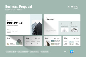 Business Proposal Keynote Presentation Template