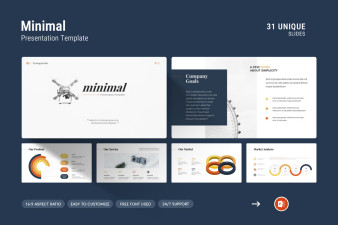 Minimal Powerpoint PresentationTemplate | Nulivo Market