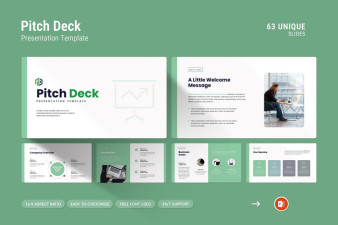 Pitch Deck PowerPoint Powerpoint Template