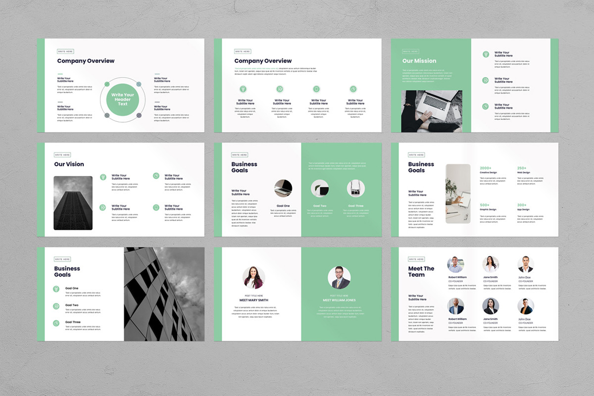 Pitch Deck Google Slides Presentation Template Nulivo Market