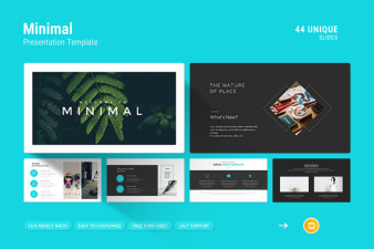 Minimal Google Slides Presentation Template | Nulivo Market