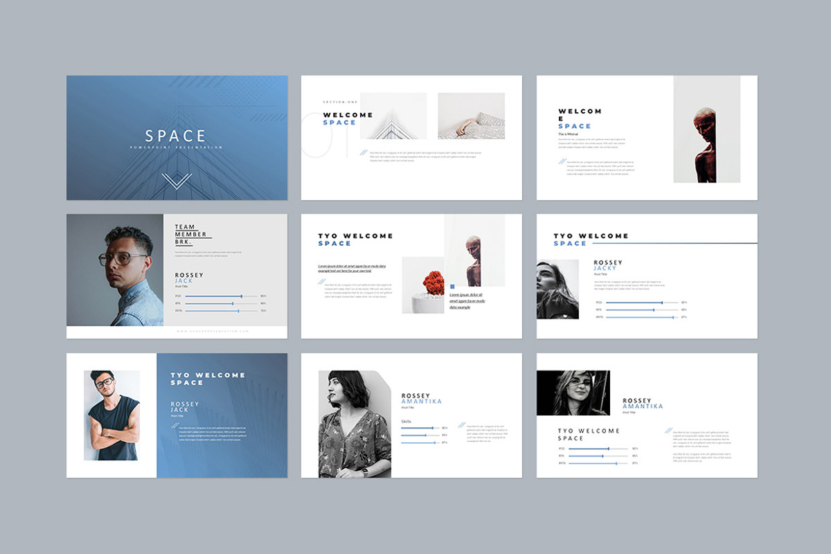 Minimal Google Slides Presentation Template Nulivo Market