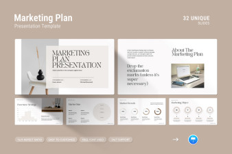 Marketing Plan Keynote Presentation Template