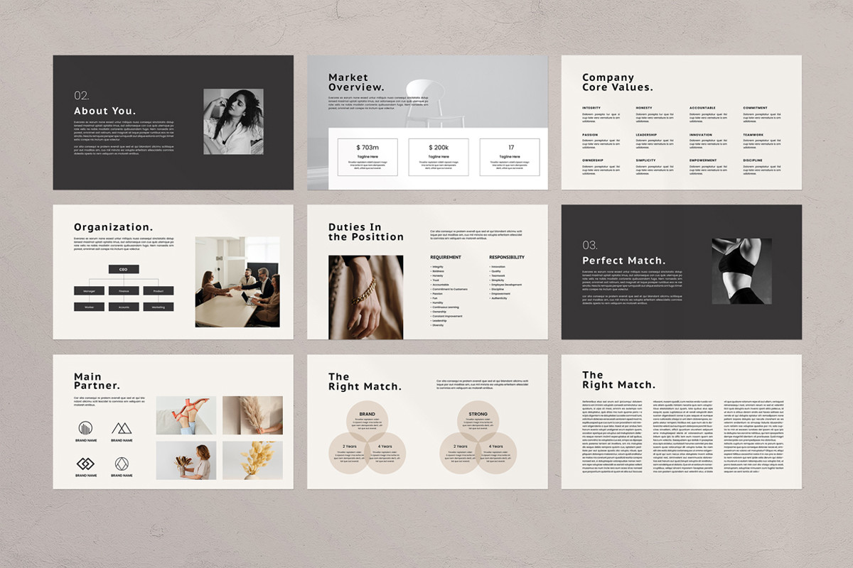 Interview PowerPoint Presentation Template | Nulivo Market