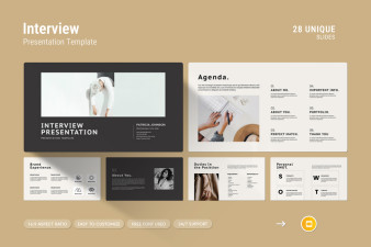 Interview Google Slides Presentation Template