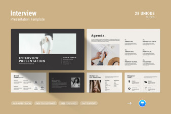 Interview Keynote Presentation Template