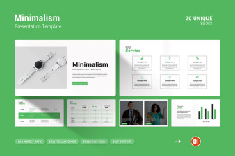 Minimal PowerPoint Presentation Template | Nulivo Market