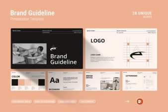 Brand Guideline PowerPoint Presentation Template