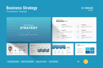 Buainess Google Slides Strategy Presentation Template