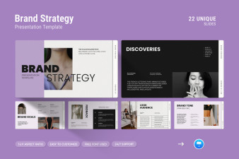 Brand Strategy Keynote Presentation Template