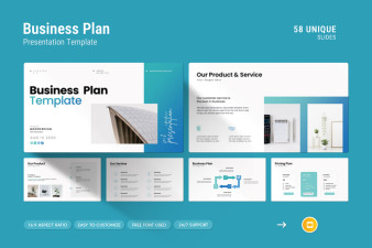 Bussiness Plan Google Slides Presentation Template