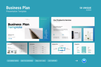 Bussiness Plan Keynote Presentation Template