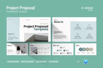 Bussiness Proposal Keynote Presentation Template