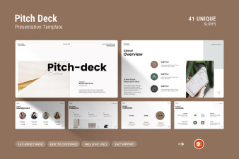 Pitch Deck PowerPoint Presentation Template