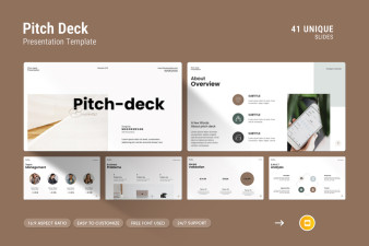 Pitch Deck Google Slides Presentation Template
