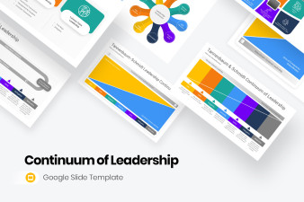 Continuum of Leadership Google Slide Template