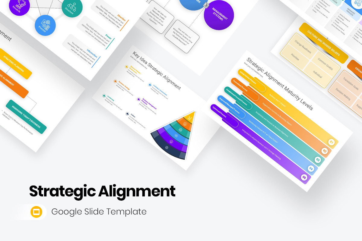 Strategic Alignment Google Slide Template | Nulivo Market