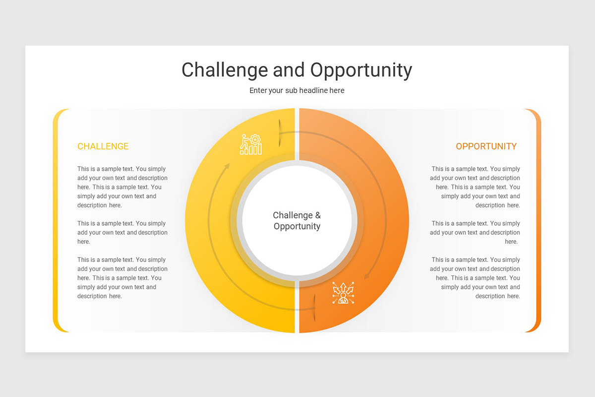 Oppertunity Visual Challenge and Opportunity PowerPoint Template | Nulivo Market